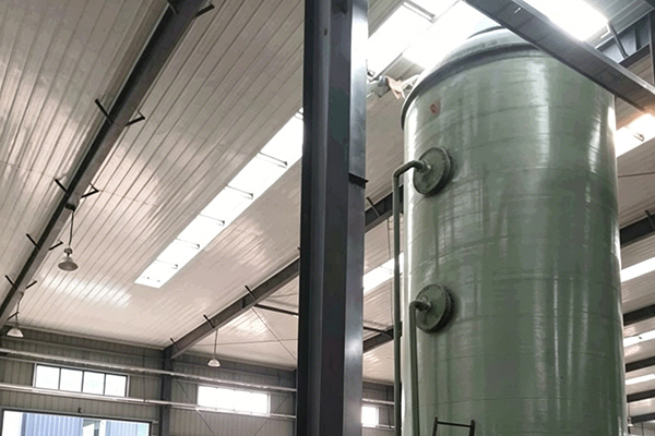 阿里有机肥水喷淋塔废弃净化器 - 有机肥生产线废气处理设备 - 产品中心