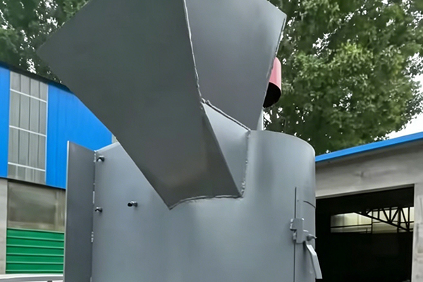 牛羊粪粉状生产线搅拌机叶片磨损检查与更换整体外观 | 通用型结构 | 水利设备整体结构展示
